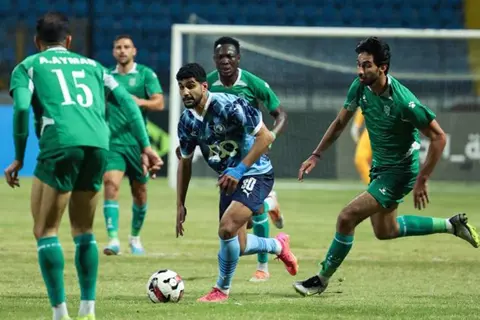 "هفوة المهدي سليمان".. إبراهيم عادل يسجل هدف بيراميدز الأول في الاتحاد السكندري (فيديو)